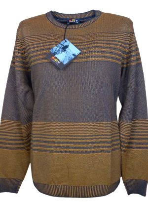 RE DEL MARE MAGLIA A GIROCOLLO DA UOMO IN COTONE