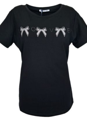 DMG T-SHIRT DA DONNA IN COTONE MEZZA MANICA