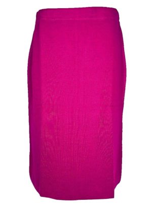 VANITA' GONNA DA DONNA IN LANA FUCSIA