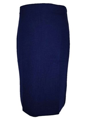 VANITA' GONNA DA DONNA IN LANA BLU