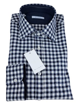 MILENA CAMICIA UOMO A QUADRETTI IN FLANELLA