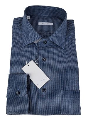 MILENA CAMICIA UOMO A QUADRETTI IN FLANELLA