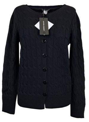 ELEONORA DEL BONO MAGLIA DA DONNA ALLA COREANA IN PURA LANA