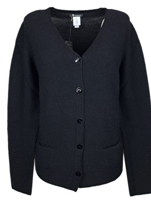 PREMODE CARDIGAN DA DONNA IN LANA MERINO