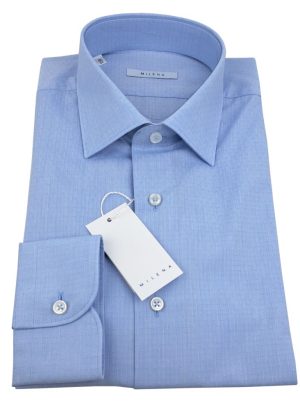 MILENA CAMICIA MANICA LUNGA DA UOMO CON MICRO DISEGNI
