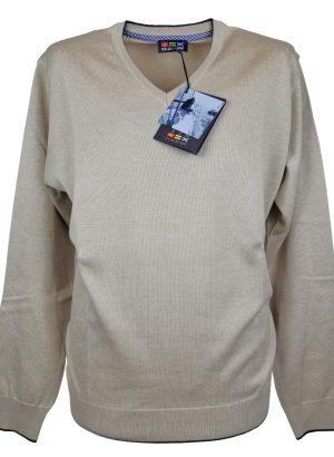 RE DEL MARE PULLOVER DA UOMO IN COTONE