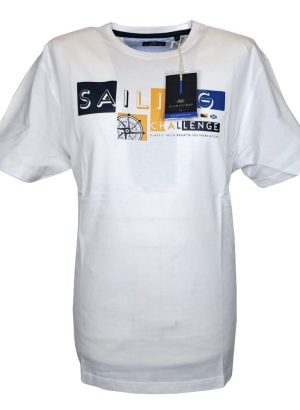 IL GRANCHIO T-SHIRT DA UOMO IN COTONE MEZZA MANICA