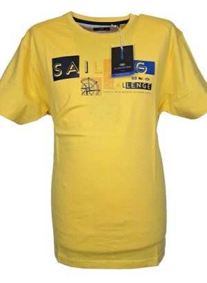 IL GRANCHIO T-SHIRT DA UOMO IN COTONE MEZZA MANICA
