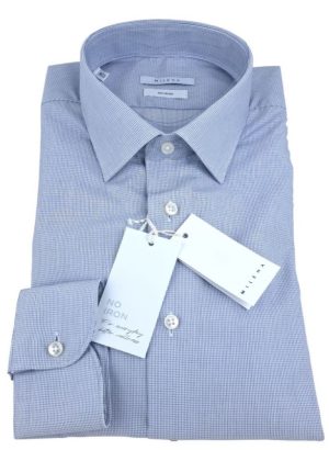 MILENA CAMICIA DA UOMO NO STIRO A QUADRETTI
