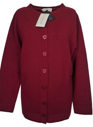 LE MORBIDE MAGLIA APERTA DA DONNA ALLA COREANA IN PURA LANA LINEA OVER