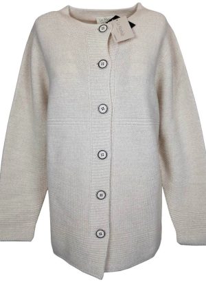 LE MORBIDE MAGLIA APERTA DA DONNA ALLA COREANA IN MISTO LANA LINEA OVER