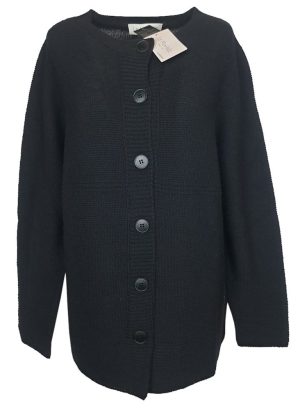 LE MORBIDE MAGLIA APERTA DA DONNA ALLA COREANA IN MISTO LANA LINEA OVER