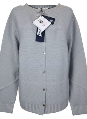 DMG MAGLIA DA DONNA ALLA COREANA IN LANA MERINOS EXTRAFINE