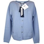 DMG MAGLIA DA DONNA ALLA COREANA IN LANA MERINOS EXTRAFINE