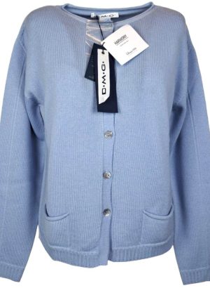 DMG MAGLIA DA DONNA ALLA COREANA IN LANA MERINOS EXTRAFINE