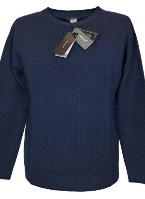 PREMODE MAGLIA A GIROCOLLO DA DONNA IN LANA MERINO EXTRAFINE