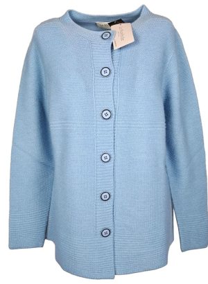 LE MORBIDE MAGLIA APERTA DA DONNA ALLA COREANA IN MISTO LANA LINEA OVER