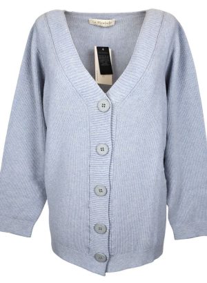 LE MORBIDE CARDIGAN OVER DA DONNA IN PURO COTONE