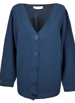 LE MORBIDE CARDIGAN OVER DA DONNA IN PURO COTONE