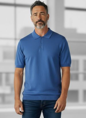CONSENSO POLO DA UOMO IN COTONE MEZZA MANICA