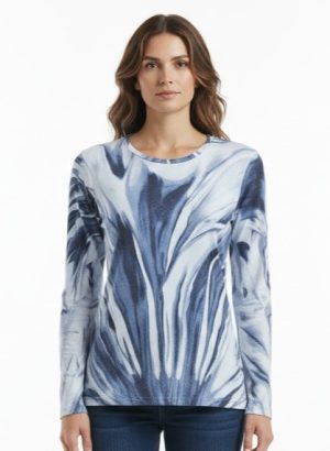 SOFFIO MAGLIA FANTASIA DA DONNA IN VISCOSA