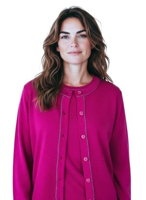 VANITA' TWIN SET DONNA IN LANA MERINO MADE IN ITALY